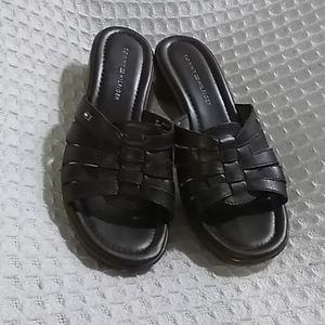 Brown Tommy Hilfiger sandals